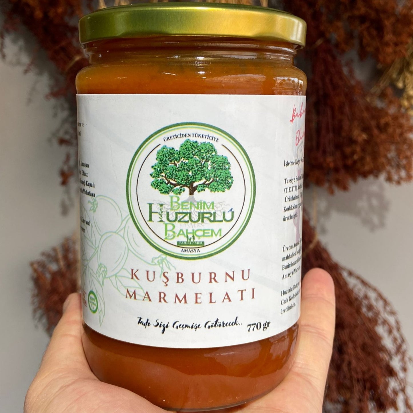 Kuşburnu Marmelatı (700 Gram)